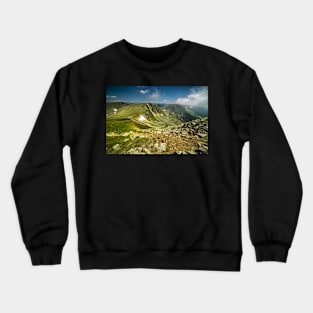 Parang mountains in Romania Crewneck Sweatshirt